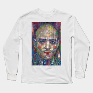 MICHAEL STIPE watercolor portrait Long Sleeve T-Shirt